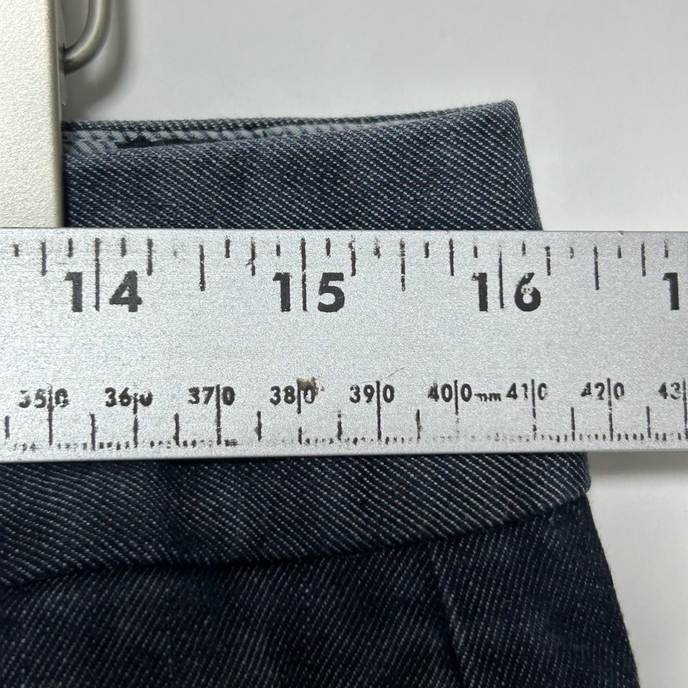 Gap Curvy Denim Trousers Women 6 Long Dark Wash Stretch Bootcut Office Casual - Picture 3 of 10